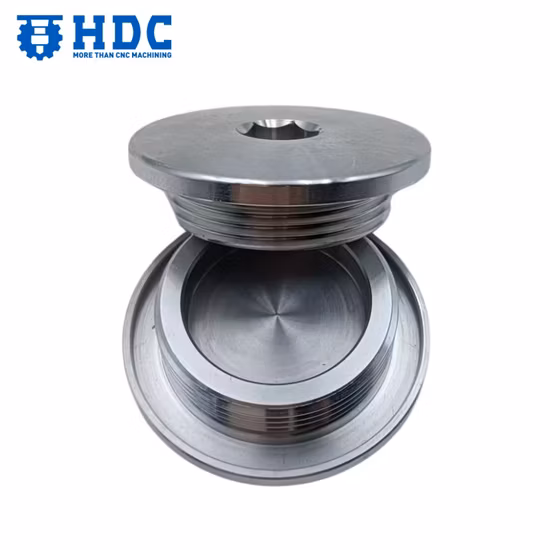 Piezas mecánicas de acero inoxidable de aluminio Piezas personalizadas para máquinas de alimentos A6061 A7075 SUS304 Cobre Latón Aleación de titanio Mecanizado CNC Piezas de acero Torneado
